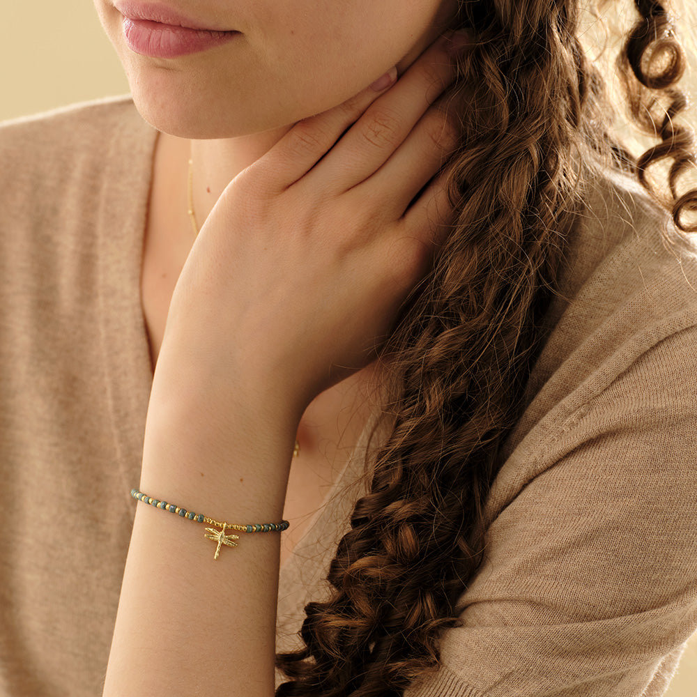 Untamed Libelle Labradoriet Armband