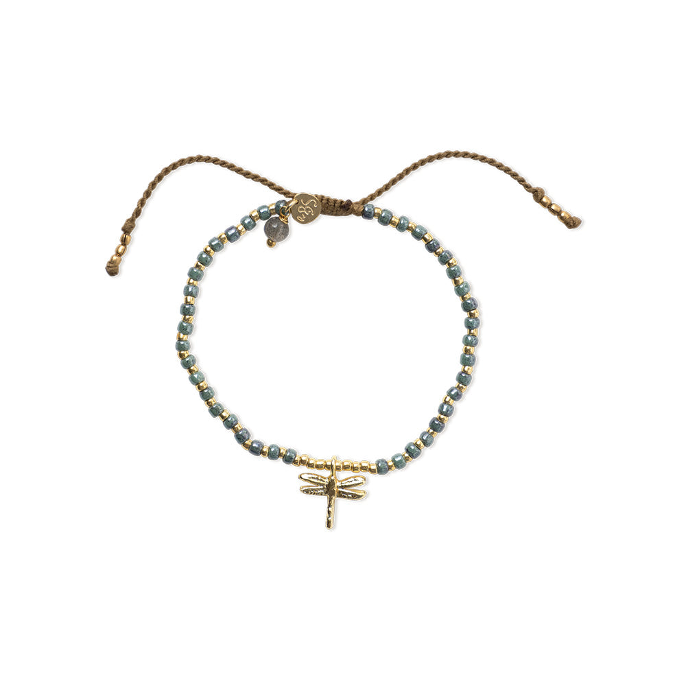Untamed Libelle Labradoriet Armband