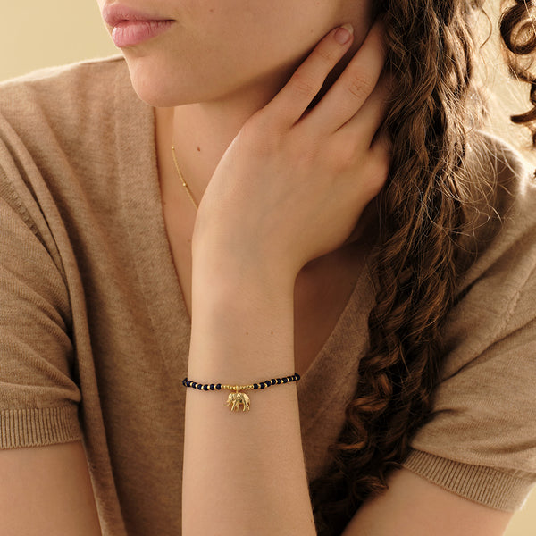 Untamed Olifant Lapis lazuli Armband
