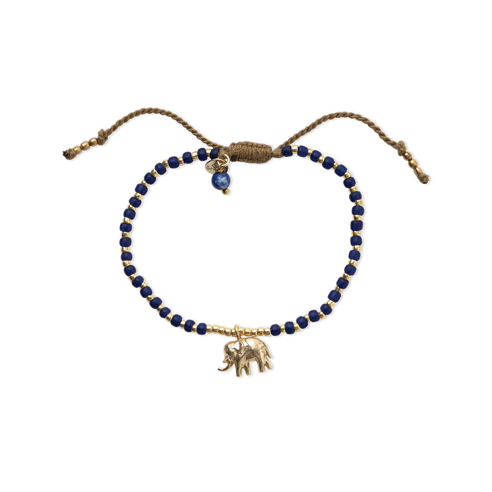 Untamed Olifant Lapis lazuli Armband