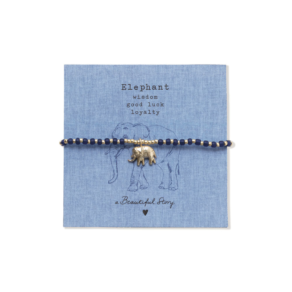 Untamed Olifant Lapis lazuli Armband