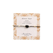 Wanting Schwarzer Onyx Armband