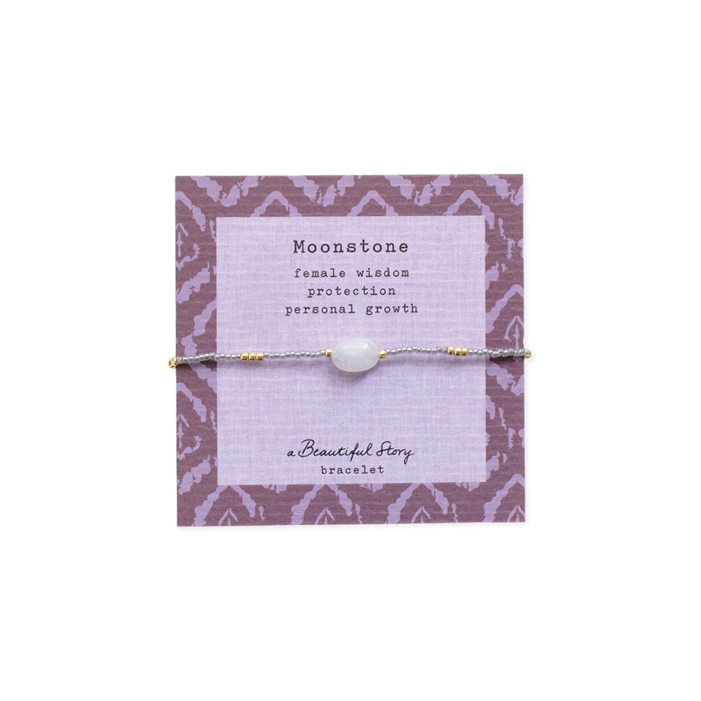 Wanting Maansteen Armband