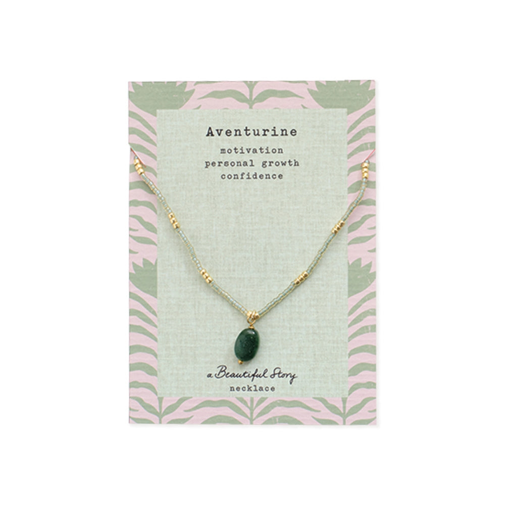 Wishing Aventurijn Ketting