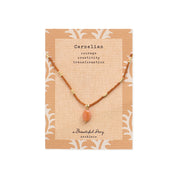 Wishing Carneool Ketting