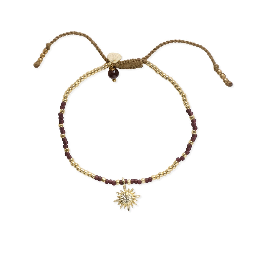 Hoping Garnet Bracelet