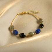 Glossy Labradorit Armband