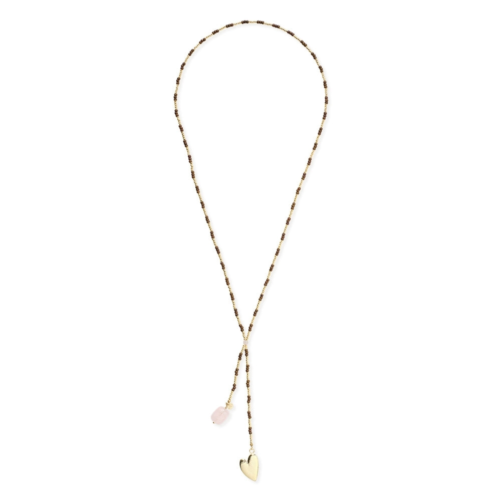 Entire Rose Quartz Necklace