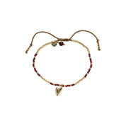 Sweetheart Garnet Bracelet