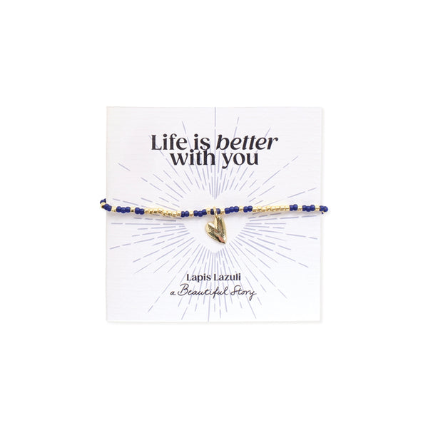 Sweetheart Lapis Lazuli Bracelet