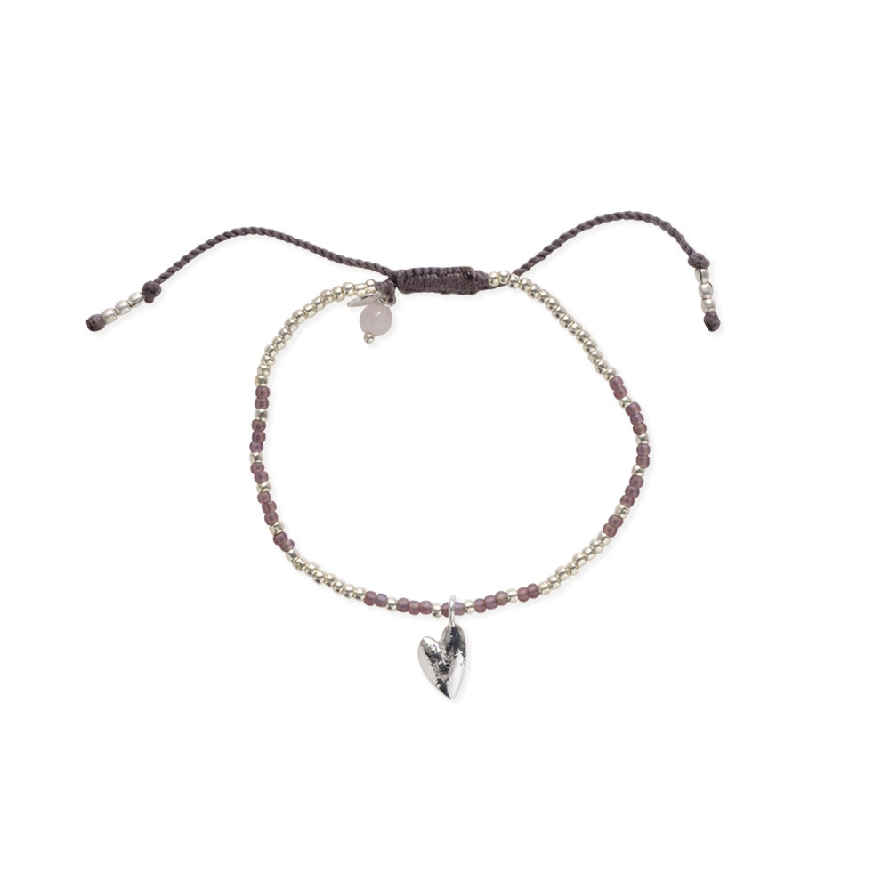 Sweetheart Rose Quartz Bracelet