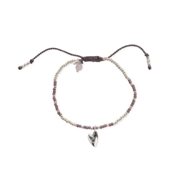 Sweetheart Rose Quartz Bracelet