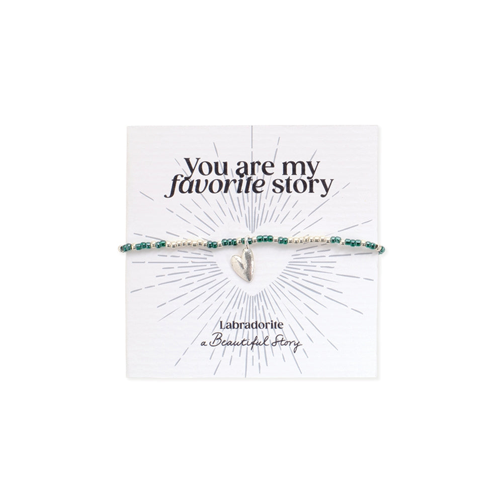 Sweetheart Labradorite Bracelet