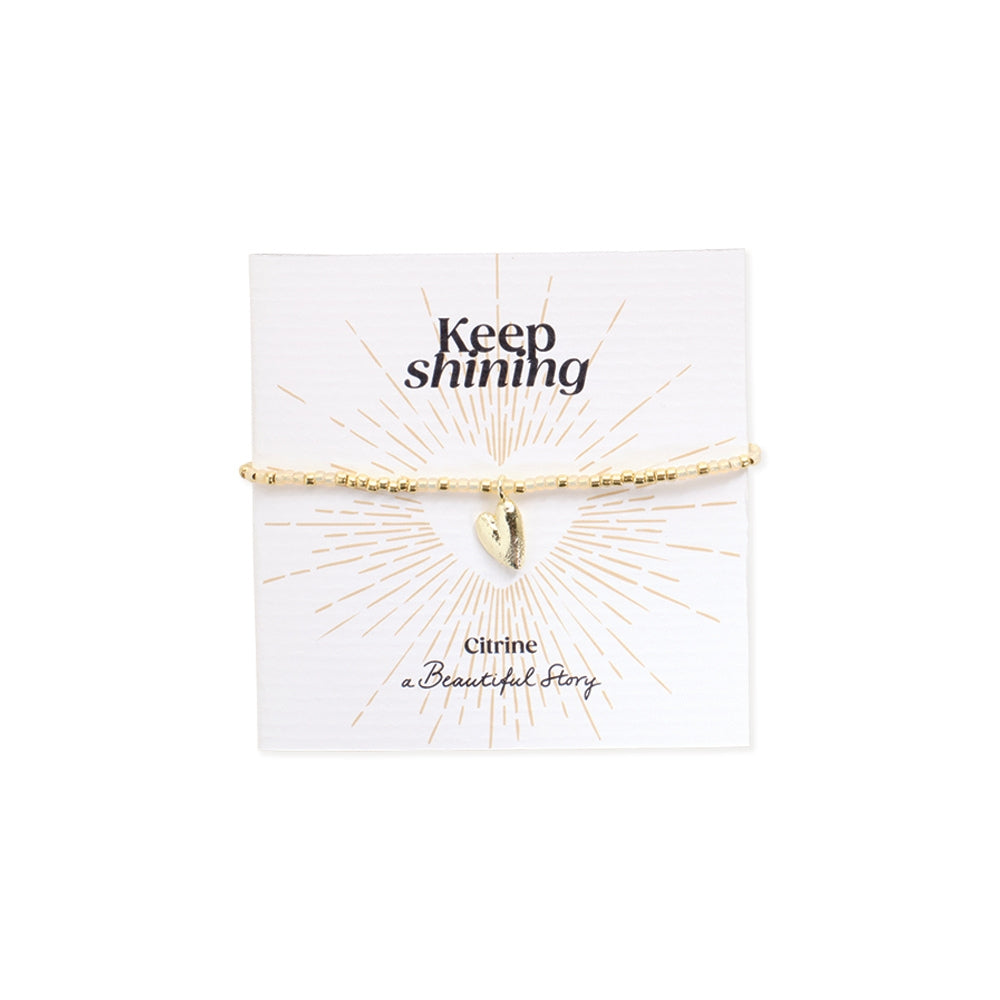 Sweetheart Citrine Bracelet