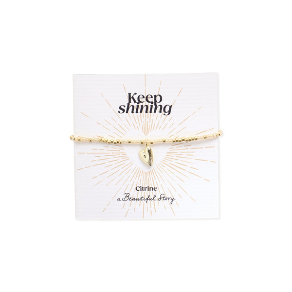 Sweetheart Citrine Bracelet