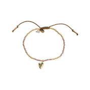 Sweetheart Rose Quartz Bracelet