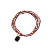Nirmala Granat Armband
