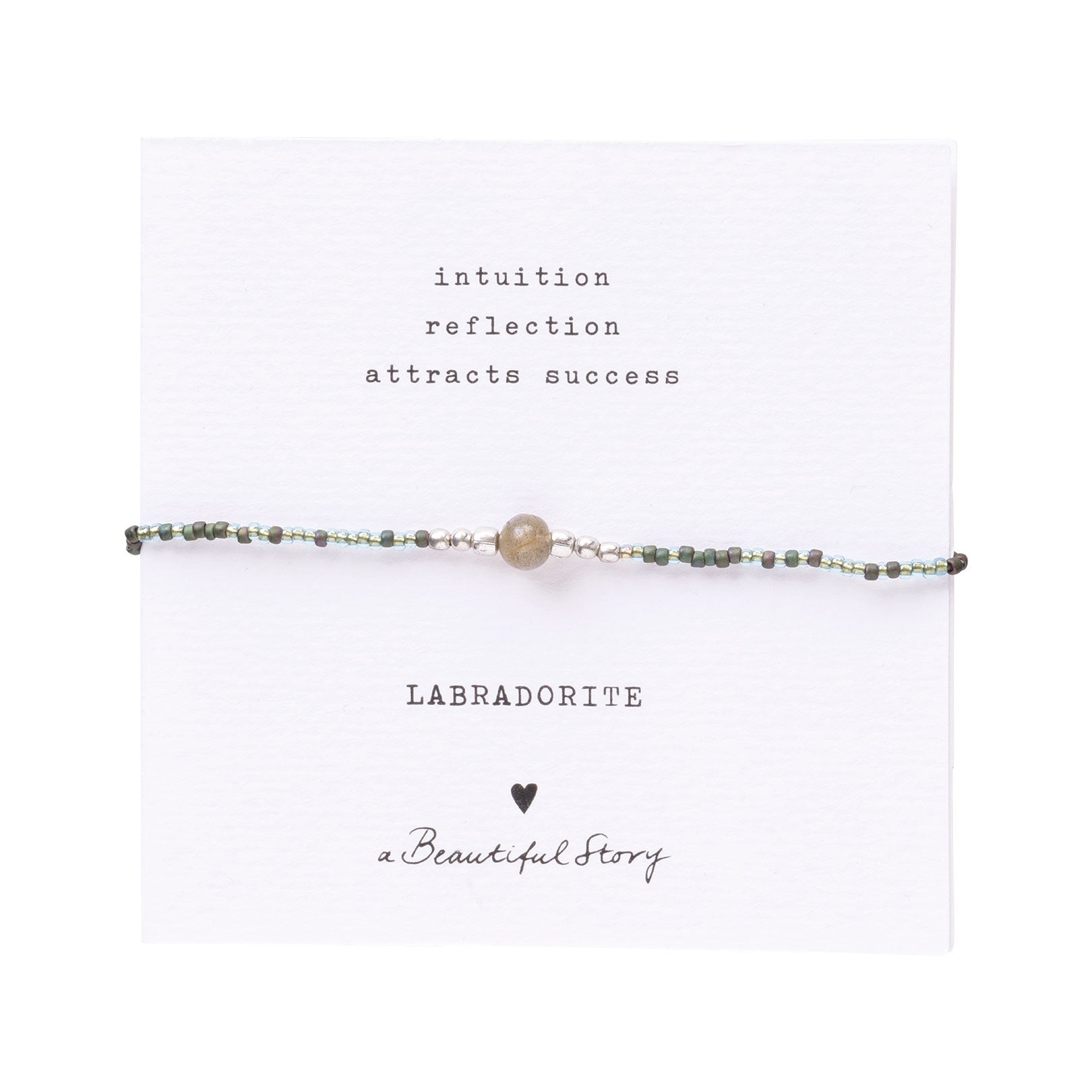 Iris Card Labradoriet Armband