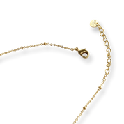  Adoration Perzik Maansteen Vergulde Ketting