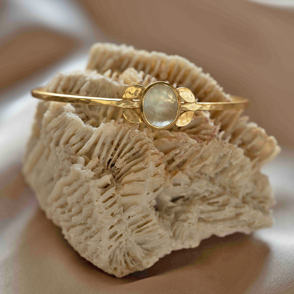 Elegance Prehnit Armband