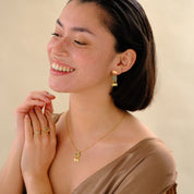 Affectionate Prehnit Ohrringe