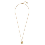 Oval Locket Small Peridot Necklace