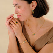 Incredible Green Onyx Ring - 17,5