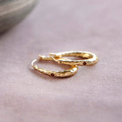 Horizon Garnet Earrings