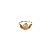 Aura Peach Moonstone Ring - 18,5