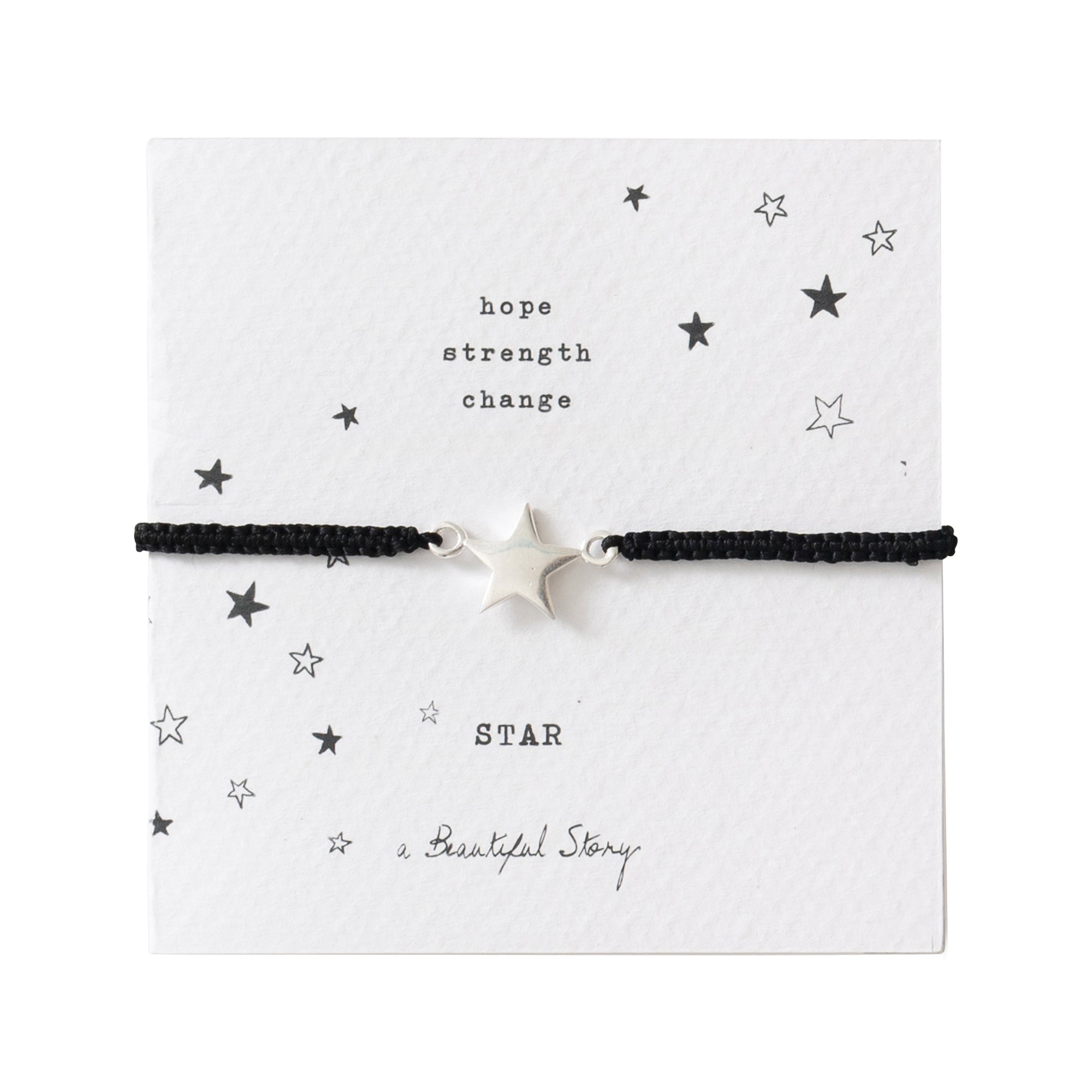 Symbol Star Silver Colored Bracelet