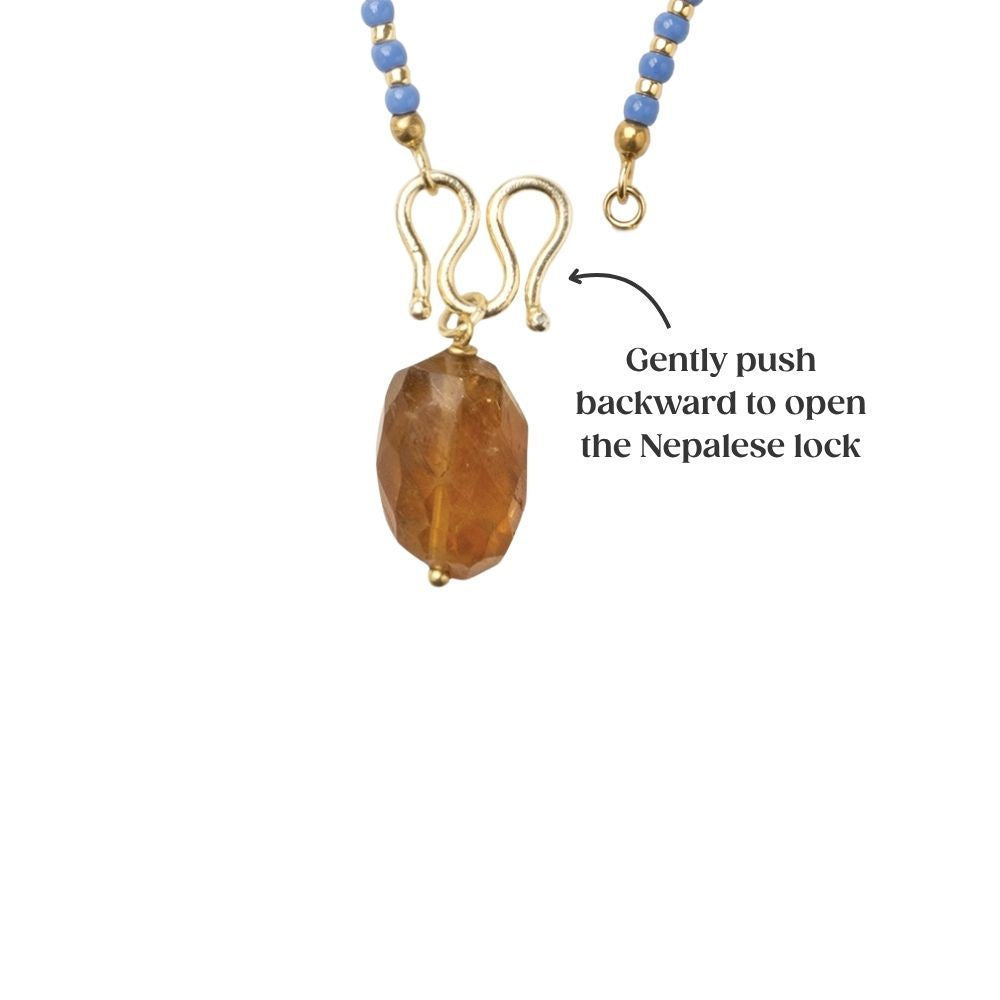 Daring Citrine Necklace