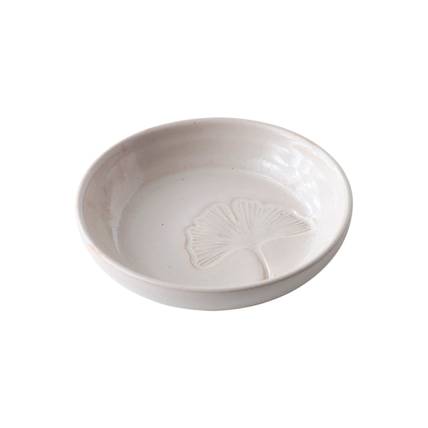 Jewelry Dish Small Ginkgo Natural