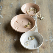 Jewelry Dish Small Ginkgo Natural