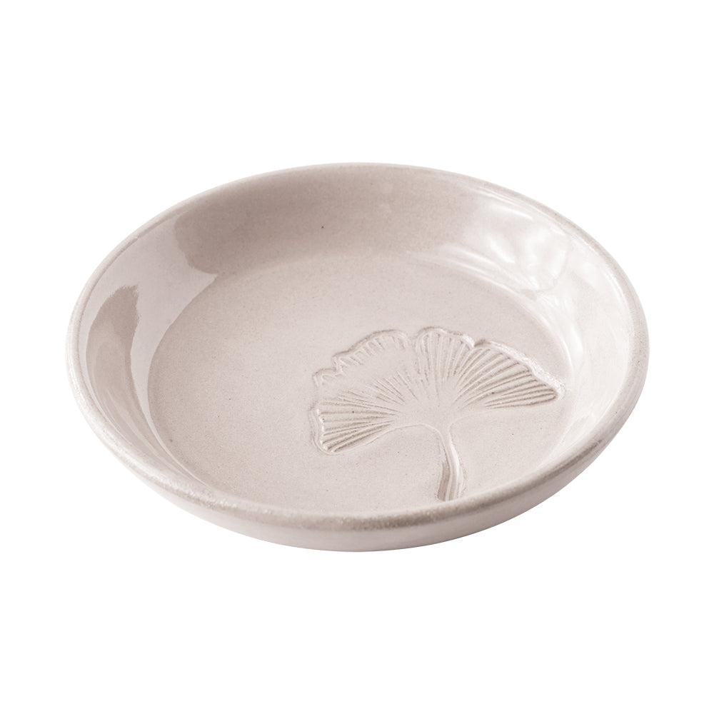 Jewelry Dish Medium Ginkgo Natural