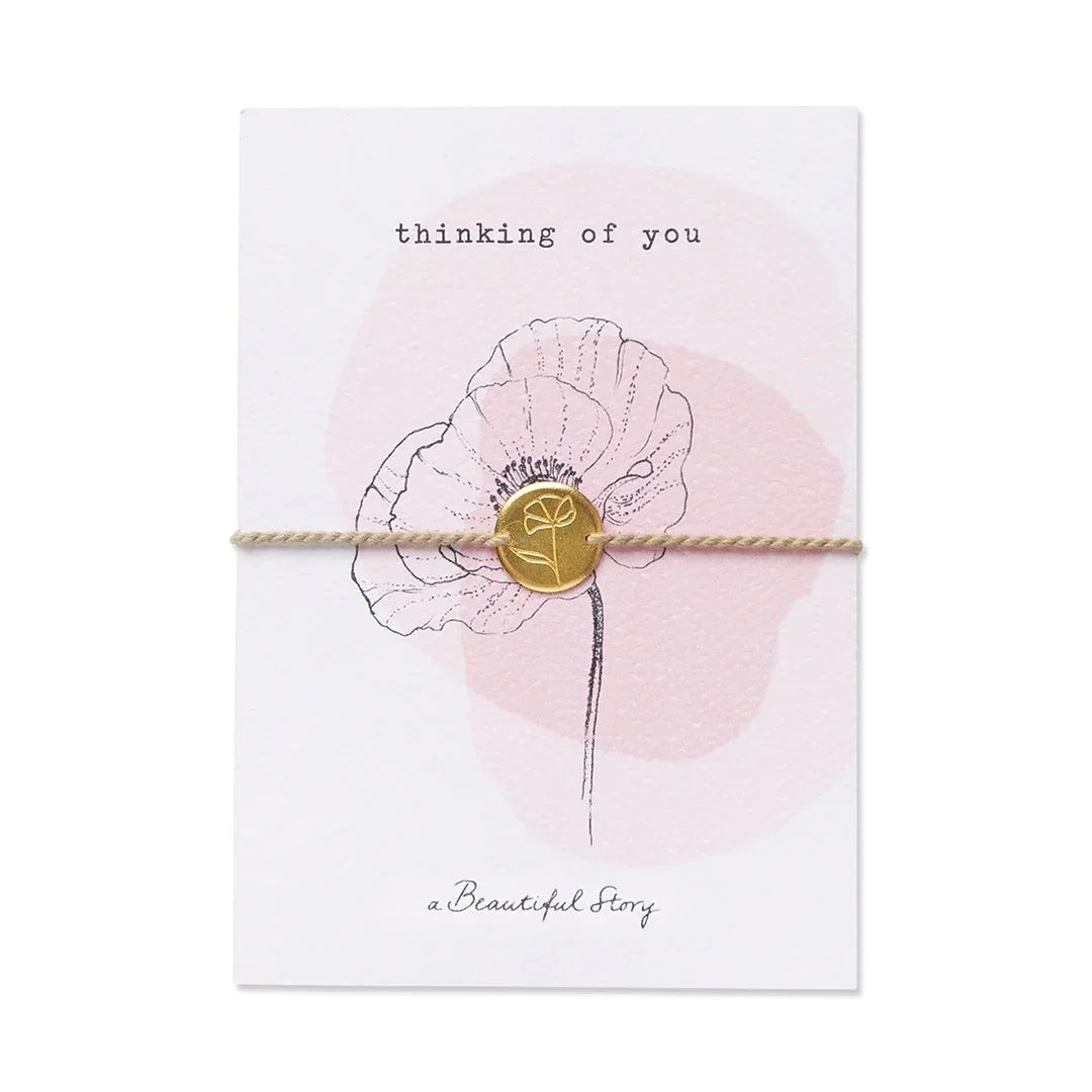 Sieraden Ansichtkaart Poppy