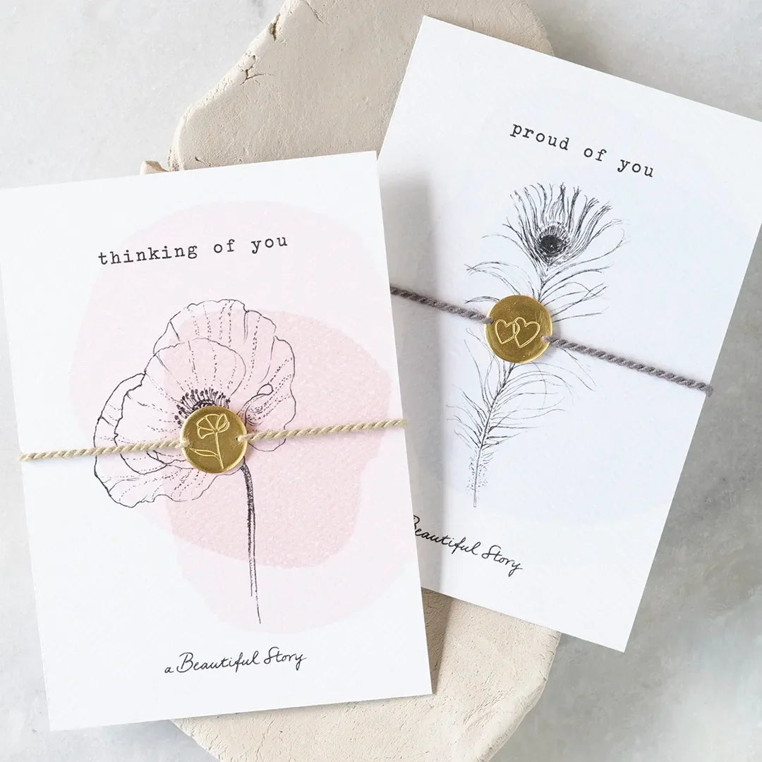 Sieraden Ansichtkaart Poppy