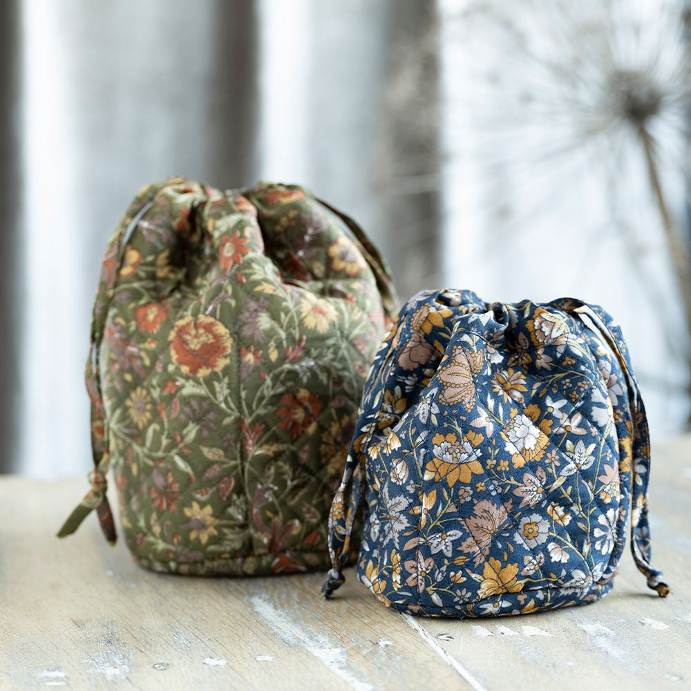 Sari Pouch Klein, Blauw