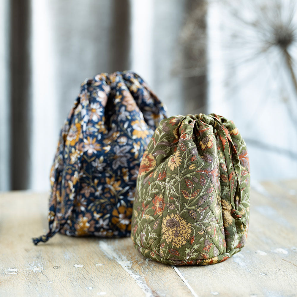 Sari Pouch Groot, Blauw