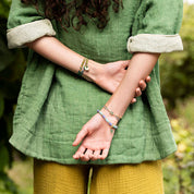 Sari Wikkel Armband Aventurijn