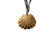 Statement Shell Sari Necklace
