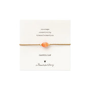 20x Gemstone card Carnelian Bracelets
