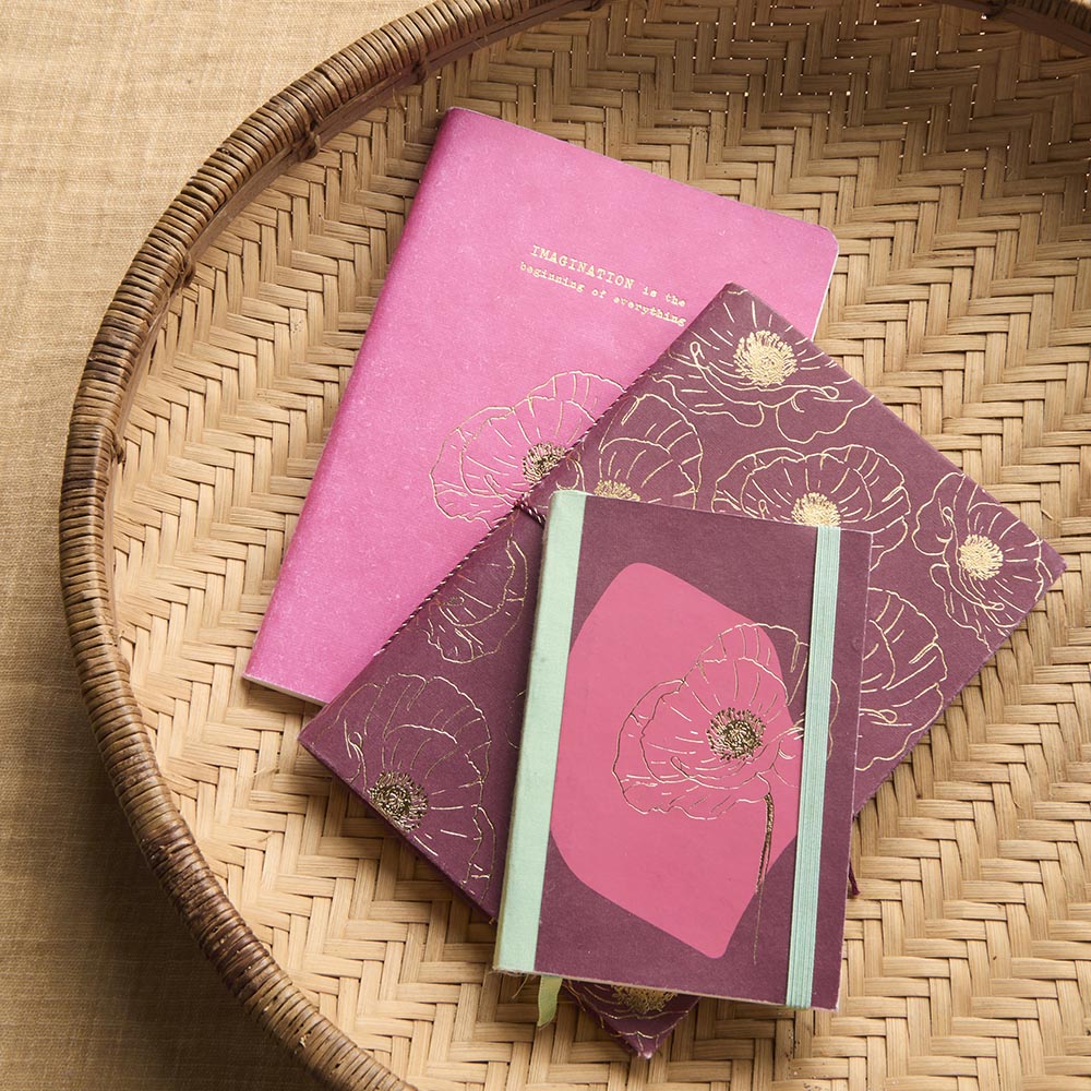 Pocket Notizbücher Mohn