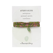 Sari Wikkel Armband Aventurijn