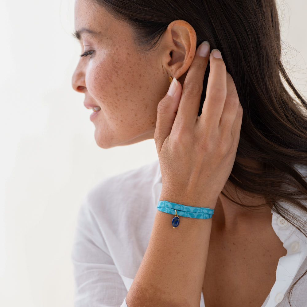 Sari Wickelarmband Lapiz Lazuli