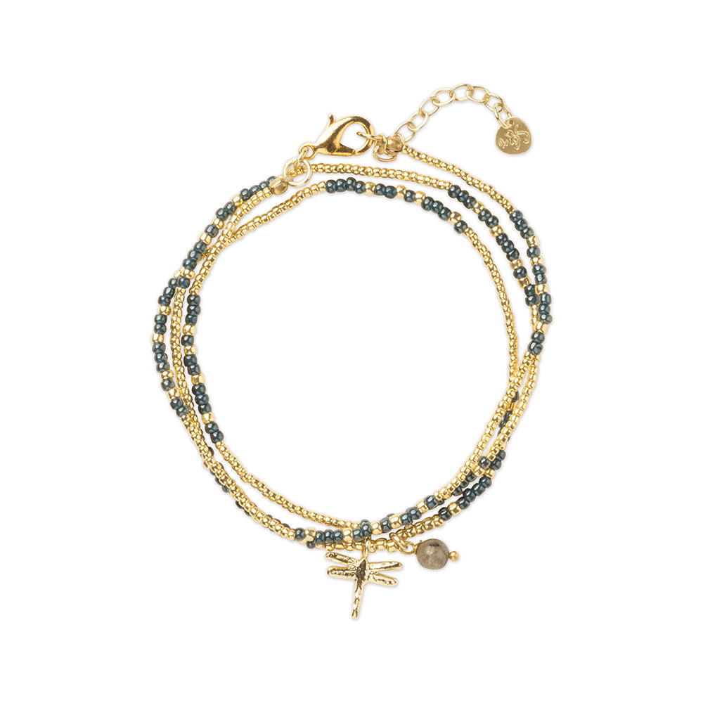 Honored Labradorit Halskette