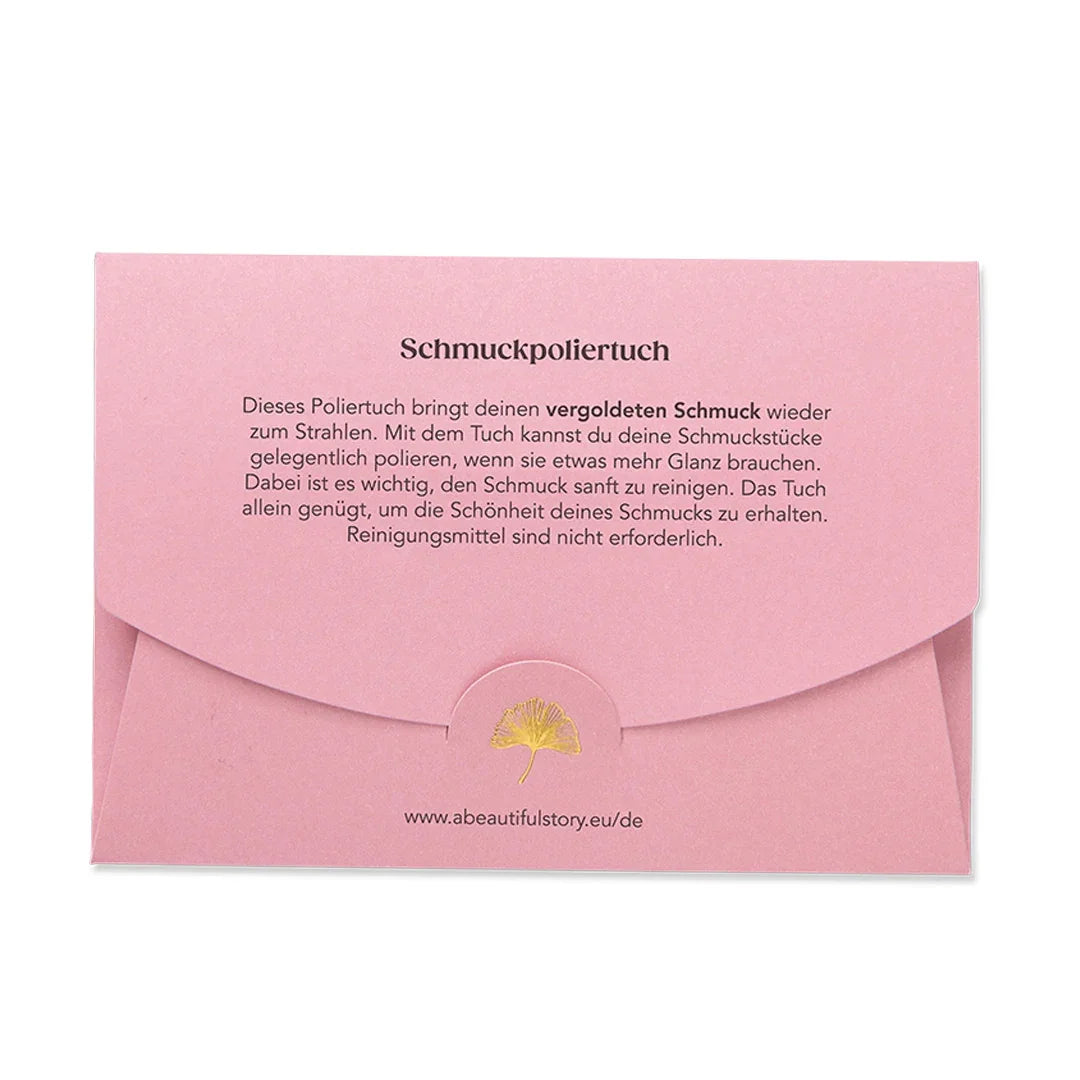 Sieraden Poetsdoekje voor Vergulde Sieraden - Duits